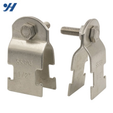 High Quality Galvanizing Stainless Steel Bolt Pipe Clamps SS304